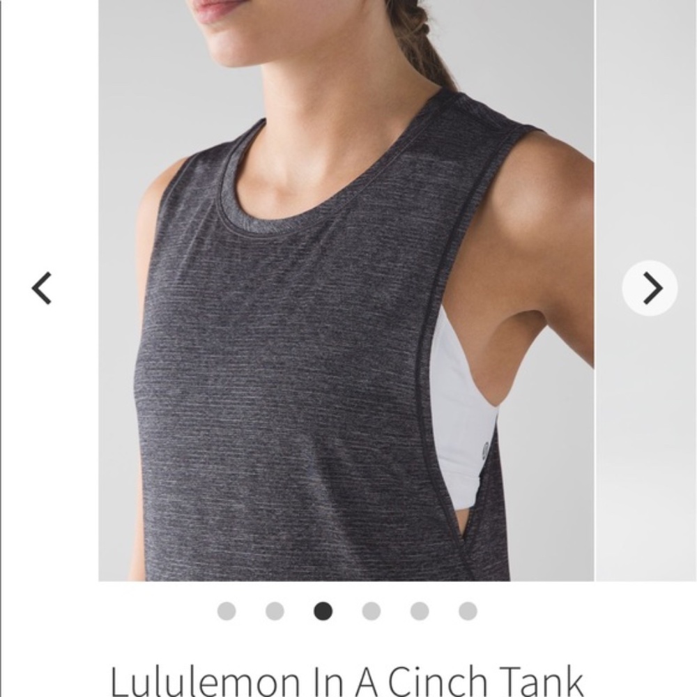 Lululemon In A Cinch Tank